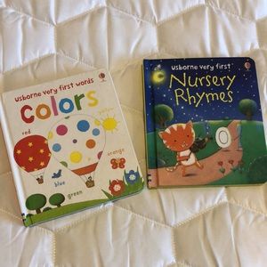 Usborne book Very 1st  Words Colors/Nursery Rhymes